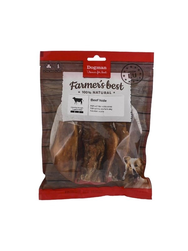 Dogman Farmer's Best Luonnollinen Naudannahka Koiranherkku 200g