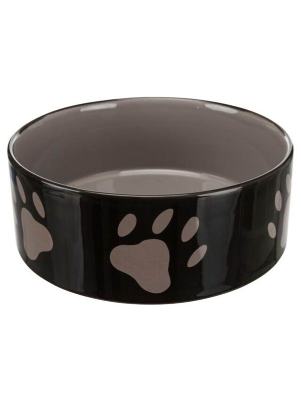 Trixie Ceramic Bowl w/ paws 1.4 l/ø 20 cm