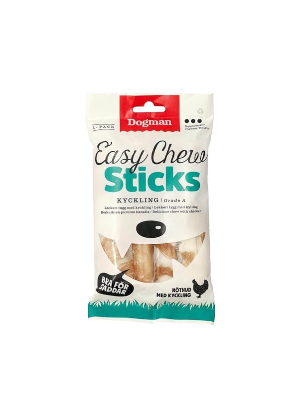 Dogman Easy Chew Sticks 4-pack