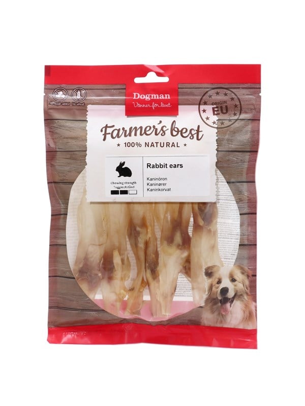 Dogman Kaninkorvat 60g