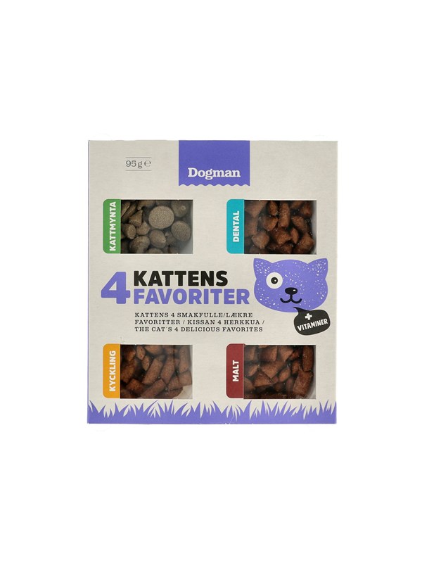 Dogman Kissan 4 Herkullista Suosikkia 95g