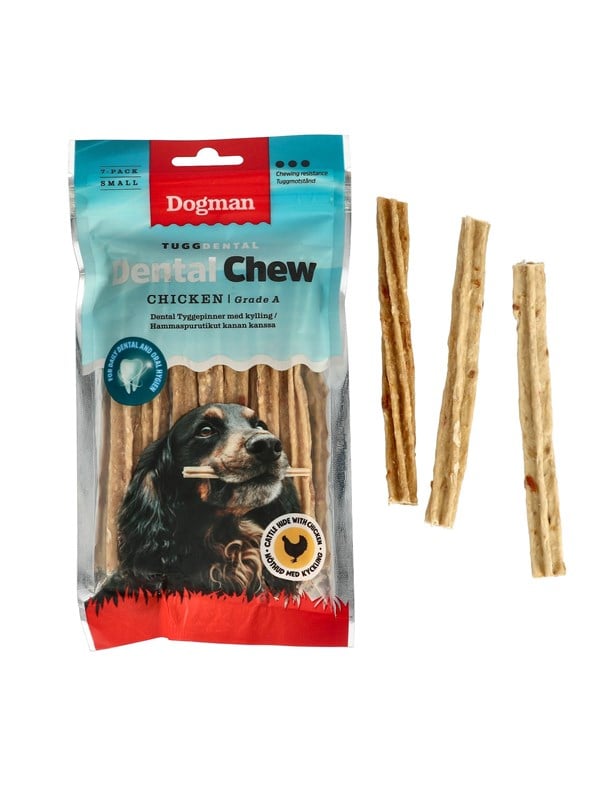 Dogman Hammashoito Kananpurutikut (7 kpl, yhteensä 70g)