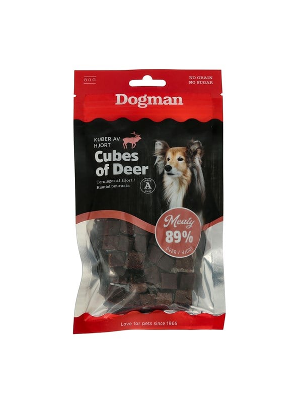 Dogman Meaty Peurakuutiot Koiranherkut 80g