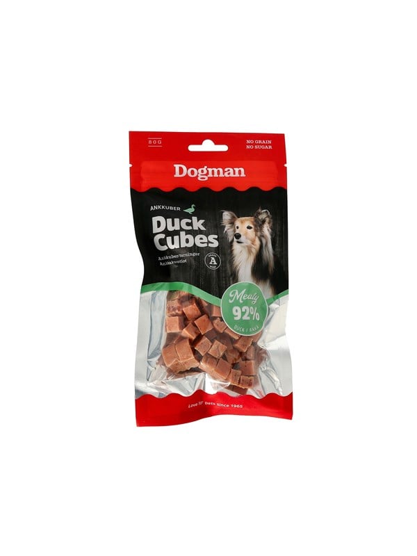 Dogman Meaty Ankkakuutiot Koiranherkut 80g