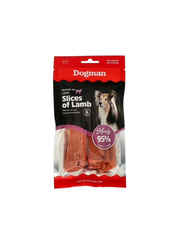 Dogman Meaty Lampaanlihaviipaleet Koiranherkut 80g