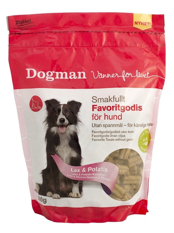 Dogman Koiranherkut Favoritgodis lohi ja peruna 800g