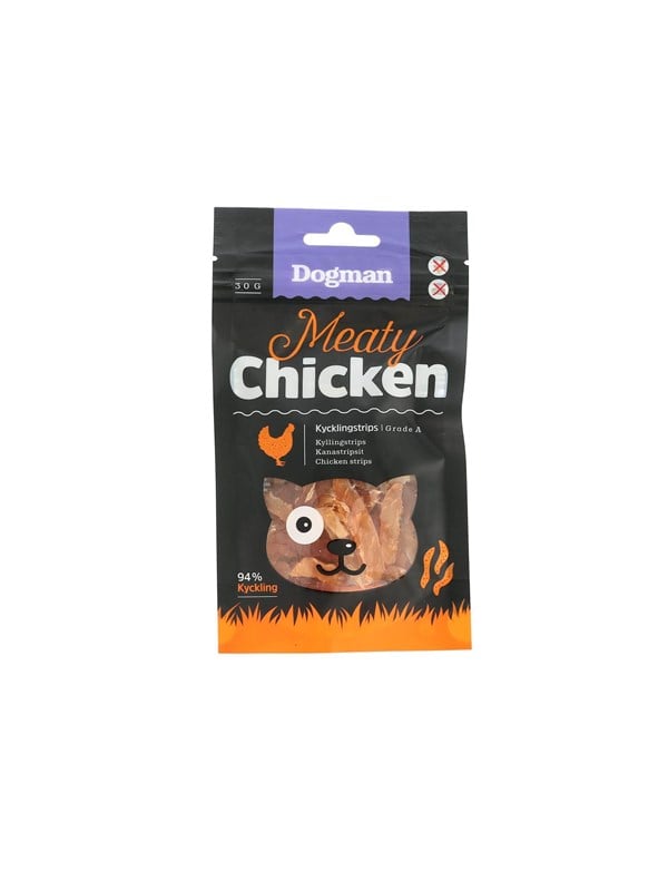 Dogman Chicken strips 30g