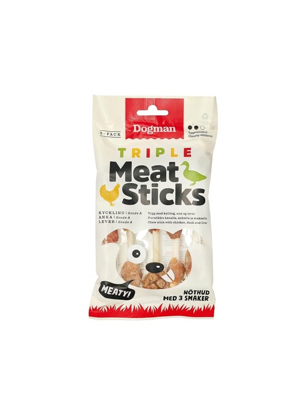 Dogman Triple Meat Sticks S 100g