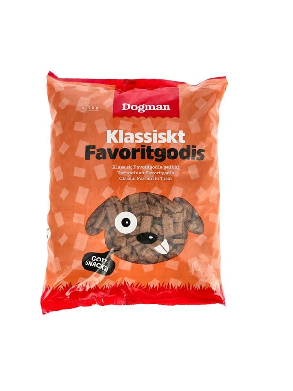 Dogman Klassiset koiranherkut 2.5kg