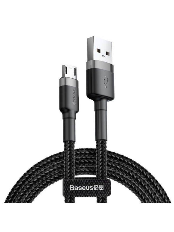 Baseus Cafule Micro USB cable 1.5A 2m (Gray + Black