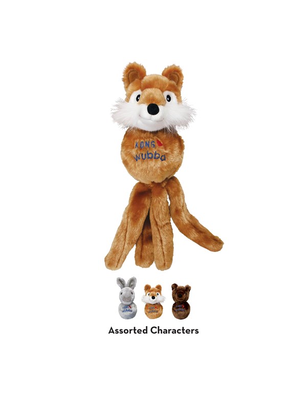 KONG Koiran lelu Wubba Friends Assorted Large 40cm