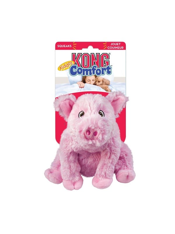 KONG Dog Toy Comfort Kiddos Pig 16cm
