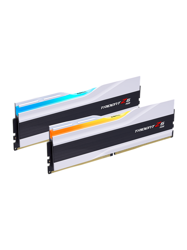 G.Skill Trident Z5 RGB DDR5-6000 - 32GB - CL36 - Dual Channel (2 pcs) - AMD EXPO & Intel XMP - Valkoinen RGB