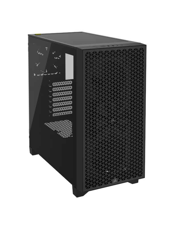 Corsair 3000D AIRFLOW TG - Black - Kotelot - Miditower - Musta