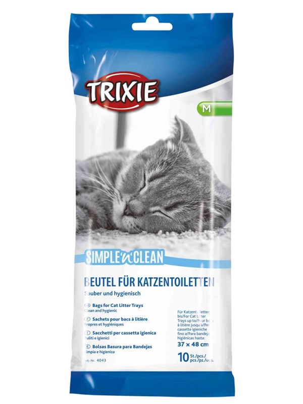 Trixie Simple'n'Clean Pussit Kissanhiekkalaatikkoon 37x48cm (10 kpl)