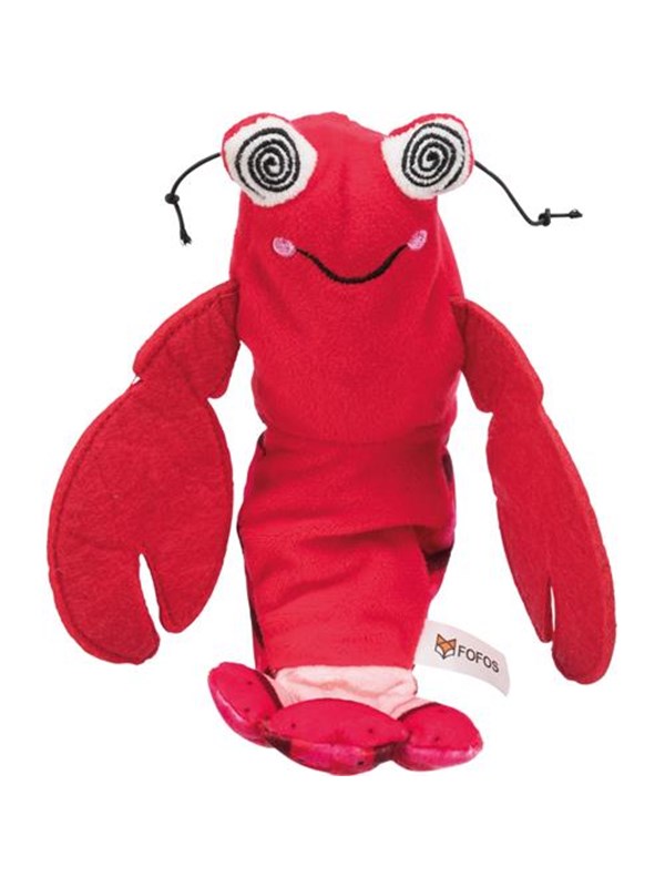 Trixie Wriggle shrimp fabric catnip 23 cm