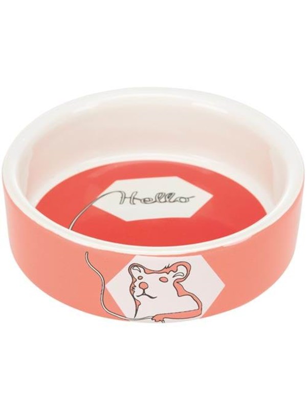 Trixie Ceramic Bowl hamster 90 ml/ø 8 cm assorted colours