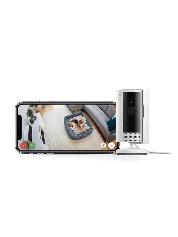 Ring Indoor Camera (2. sukup.) - Valkoinen