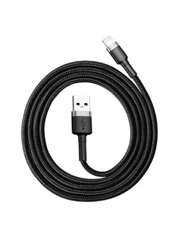 Baseus Cafule USB Lightning Cable 2.4A 1m (Gray+Black)