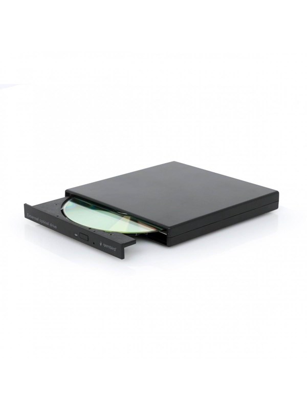 Gembird DVD±RW (±R DL) drive - USB 2.0 - external - DVD-RW (Poltin) - USB 2.0 - Musta