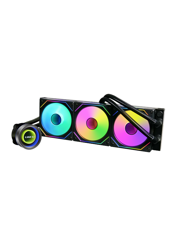 Lian Li Galahad II Trinity SL INF 360mm Black - ARGB - CPU Vesijäähdytys - Max 29 dBA