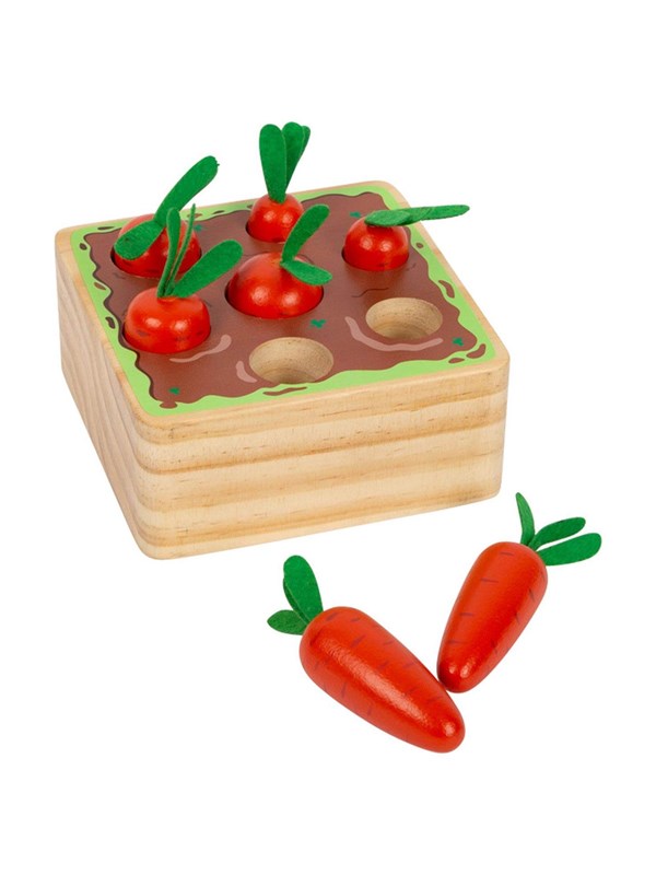 Small Foot Wooden Carrot Shape Game 8 pcs