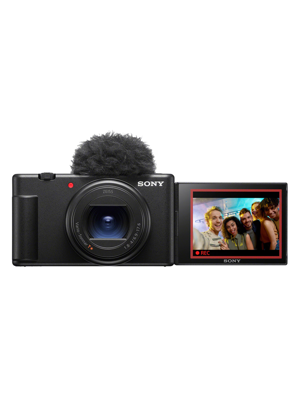 Sony ZV-1 II laajakulmainen Vlog kamera, musta