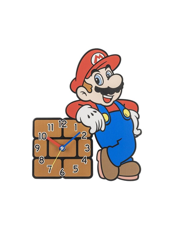 Peers Hardy - Wall Clock Super Mario - Seinäkello