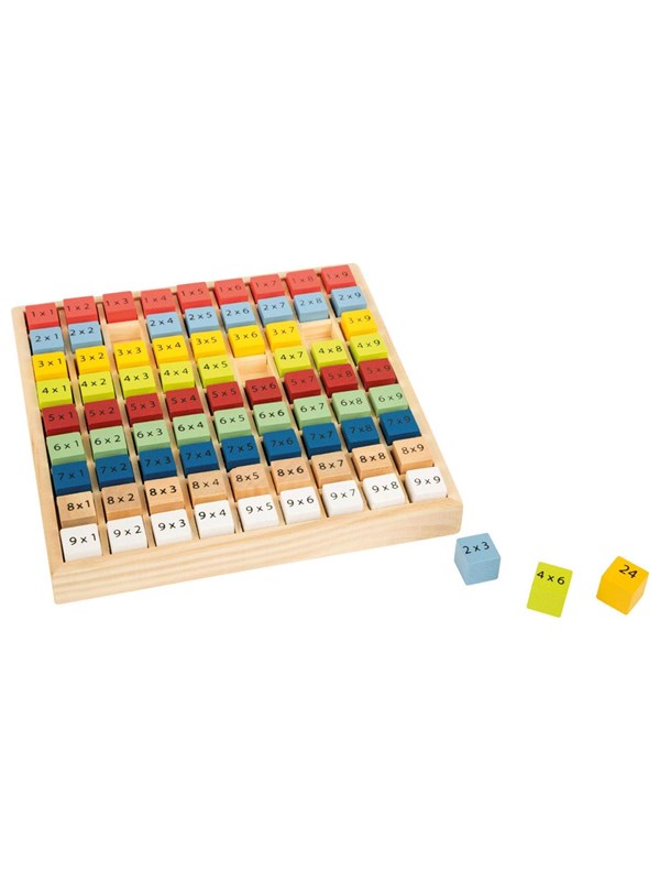 Small Foot - Wooden Counting Times Color 82dlg.
