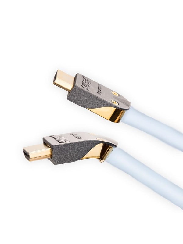 Supra HDMI 2.1 - 1.5m - Sininen - 8K - Kaapeli irrotettavalla liitinkotelolla