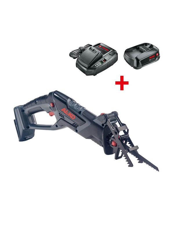 AL-KO Bajonetsav PS 1815 inkl. batteri og lader