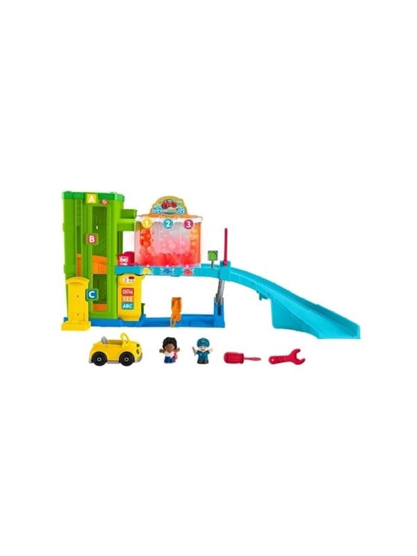Fisher Price LP Opettava Autotalli