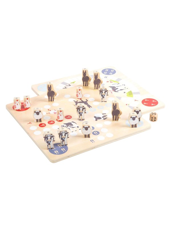 Small Foot - Wooden Games 4in1 Collection