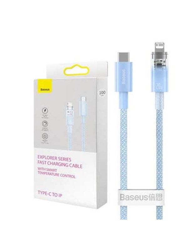 Baseus Fast Charging cable USB-C to Lightning Explorer Series 1m 20W (blue)