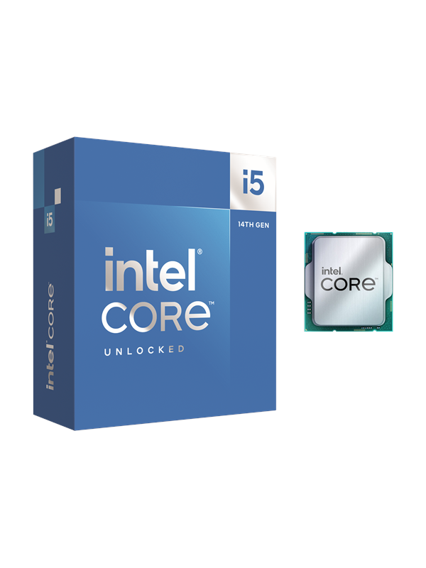 Intel® | Core™ i5-14600K - 14-ydin - 3,5 GHz (jopa 5,3 GHz Turbo) - LGA1700-liitin - Intel® UHD -grafiikka | Laatikko (ilman jäähdytintä)
