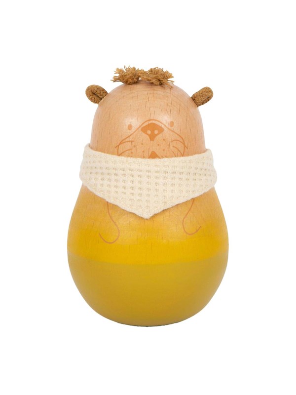 Small Foot - Wooden Tumbler Otter