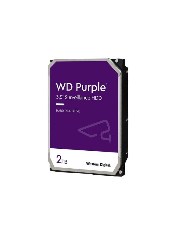 WD Purple - 2TB - Kovalevy - WD23PURZ - SATA-600 - 3.5"