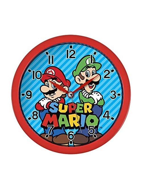 Peers Hardy - Mario Brothers Red & Blue - Seinäkello