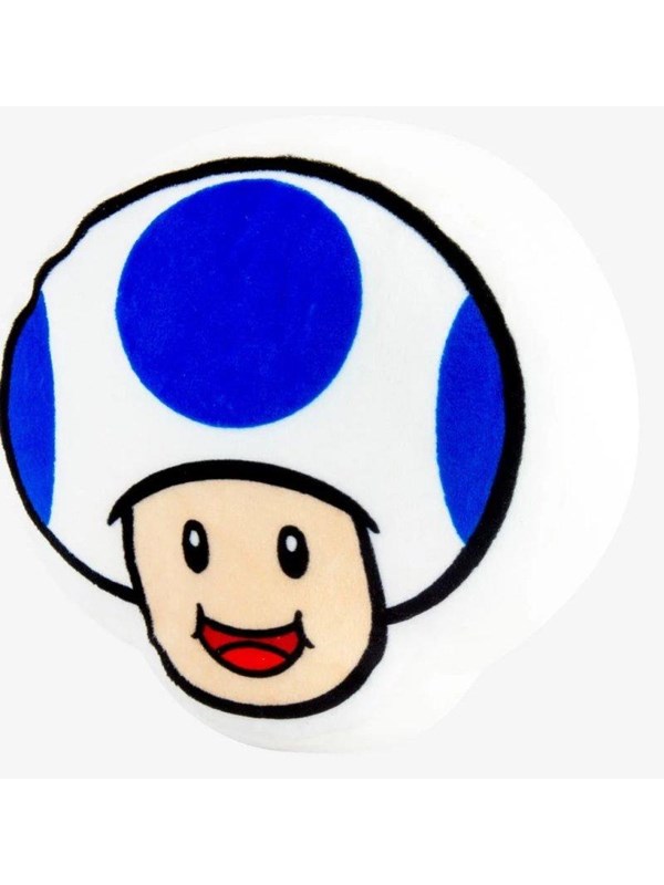 Tomy - Super Mario Toad - Blue - Plyysi