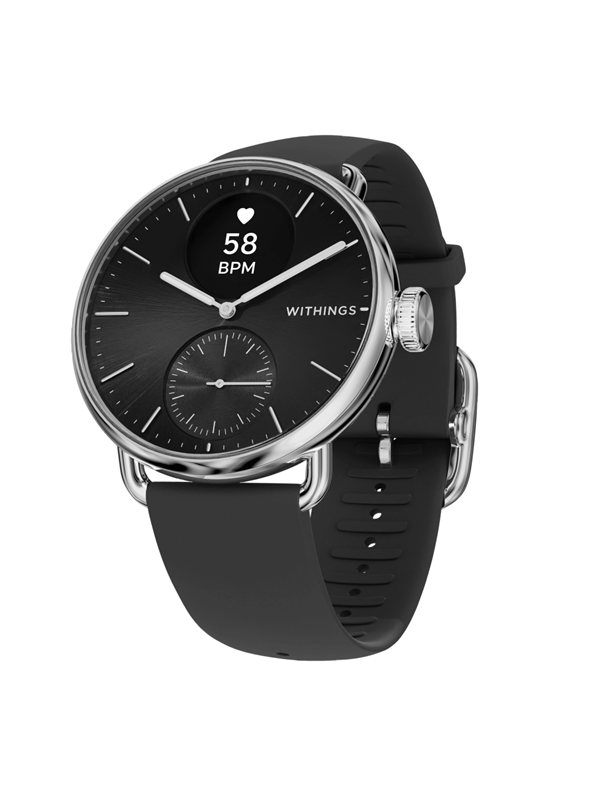 Withings Scanwatch 2 -hybridiälykello - 38mm - Black