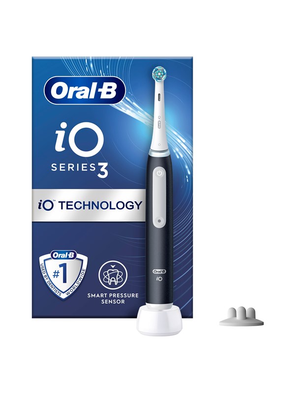 Oral-B iO3S -sähköhammasharja, Matte Black