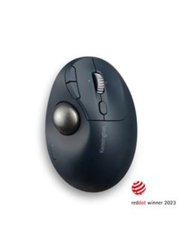 Kensington Pro Fit® Ergo TB550 Trackball pallohiiri - Hiiri - Optinen - 9 painiketta - Sininen