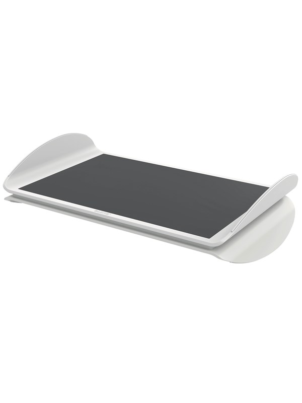 Leitz Ergo Adjustable Computer Foot Rest Light Grey