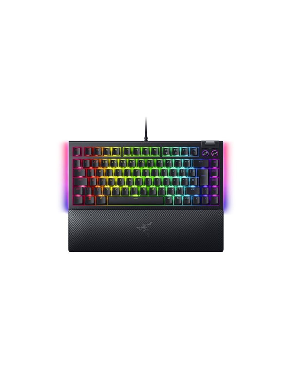 Razer BlackWidow V4 75% - US (ISO) - Pelinäppäimistö - ilman numpadia - Englanti (US) - Musta
