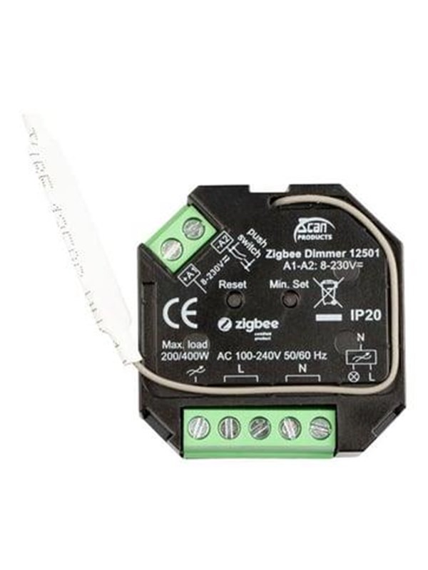 Scan Products Zigbee Push Dimmer, 200W LED