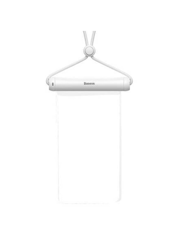 Baseus Cylinder Slide-cover waterproof smartphone bag (white)