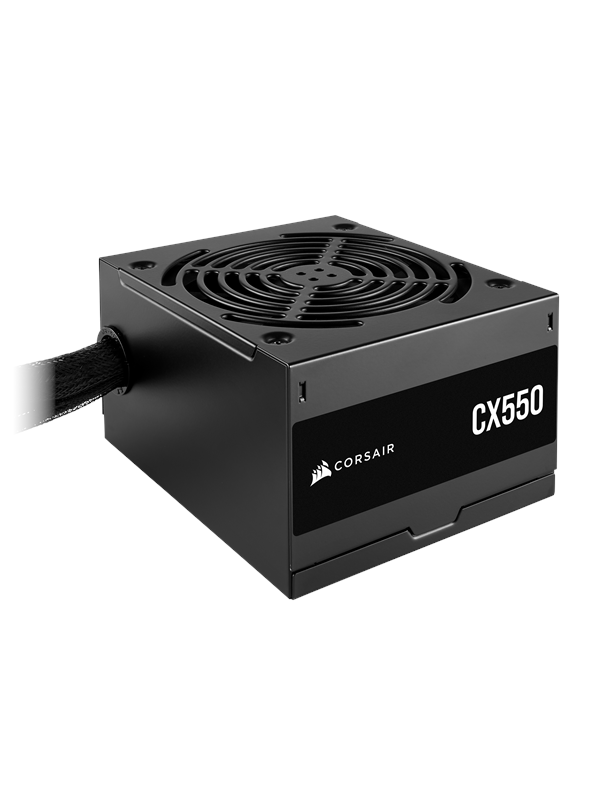 Corsair CX550 Virtalähde - 550 Watt - 120 mm - ATX 2.4 - 80 Plus Pronssi sertifioitu