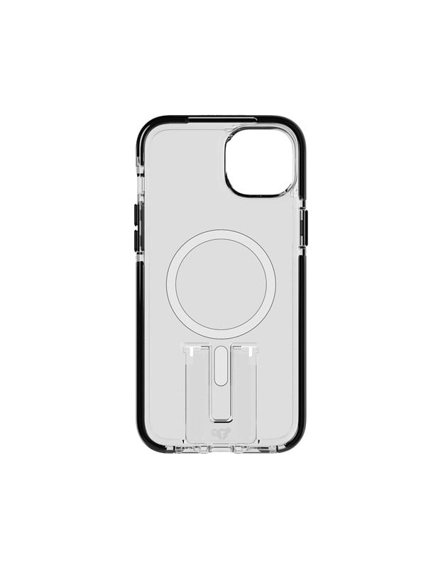 Tech21 Evo Kick MagSafe iPhone 15 Plus Kirkas Musta
