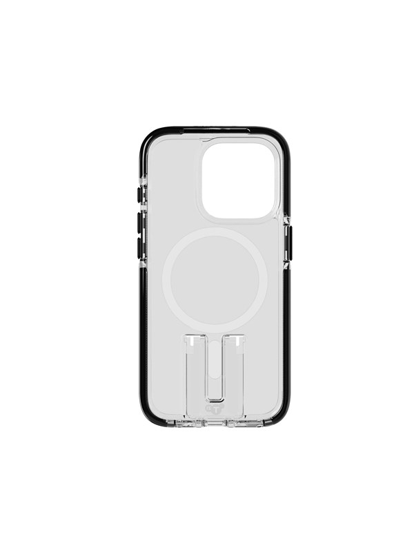 Tech21 Evo Kick MagSafe iPhone 15 Pro Kirkas Musta