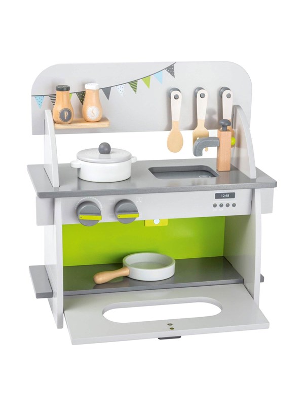 Small Foot - Wooden Play Kitchen Compact 9dlg.
